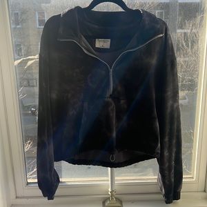 Abercrombie Half Zip TieDye